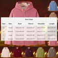 thumbnail image 3 of Fleece Winter Jackets for Women Full Zip Sherpa Coat with Pockets Casual Long Sleeve Hooded/Hoodless Outerwear (M, Coffee), 3 of 6
