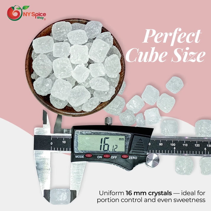 NY SPICE SHOP Lumps Sugar - 5 Pound - Sugar Cubes - Cube Sugar - Cubed Sugar - Sugar Cubes for Coffee and Tea