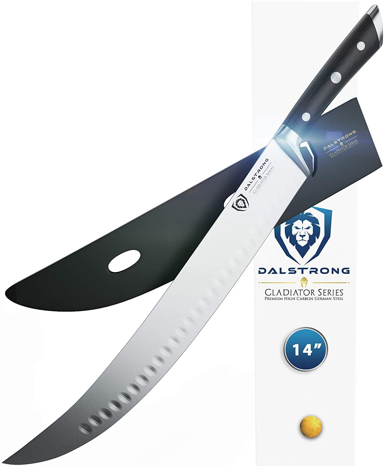 Dalstrong Butcher's Breaking Cimitar Knife - Gladiator Series 10 Slic