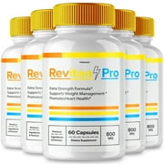 (5 Pack) Revitaa Pro Keto Weight Loss Capsule, Natural Plant Extract Ingredients to Boost Metabolism, Reduce Fat & Enhance Energy