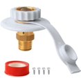thumbnail image 2 of Brida de agua RV Water Inlet EXCELFU de 7,5 cm de latón para ciudad, 2 of 7