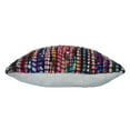 thumbnail image 2 of LR Home Nomad 20" x 20" Rainbow Striped Cotton Blend Adult Decorative Throw Pillow, 2 of 8