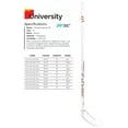 thumbnail image 4 of EXEL Floorball Stick University Series - Round Fiberglass Shaft (White), 4 of 5