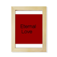 thumbnail image 1 of Marco de foto Unbranded de madera Eterno amor perpetuo Ageless 7x9 pies, 1 of 4