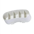 thumbnail image 3 of Organizador de cajones para calcetines y corbatas, para colgar en la pared, ideal para guardar bufandas. Blanco, 3 of 9