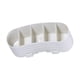 thumbnail image 3 of Caja de almacenamiento de calcetines, organizador de cajones, caja de almacenamiento de bragas, caja de almacenamiento de bufandas, contenedor para Blanco, 3 of 9