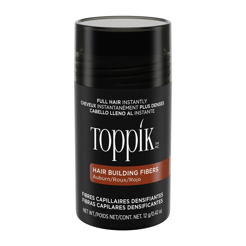 Toppik Hair Building Fibers, Auburn, 12g Fill In Fine or Thinning