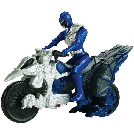 power rangers dino super charge dino cycle and blue ranger