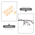 thumbnail image 3 of HLONK 36 Pairs Soft Foam Eyeglass Nose Pads Replacement, 3 of 7