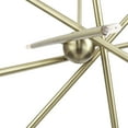 thumbnail image 4 of 47006-01 Livex Lighting Soho - 10 Light Chandelier-26 Inches Tall and 28 Inches Wide-Antique Brass Finish, 4 of 16