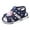 Blue, variant on Summer Children Toddler Shoes Girls Sandals Flat Bottom Non Slip OpenToe Breathable Soft Ballerina Pin,Blue 6
