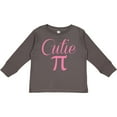 thumbnail image 3 of Inktastic Cutie Pie Pink Boys or Girls Long Sleeve Toddler T-Shirt, 3 of 5