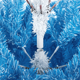 thumbnail image 3 of Renwick 7.5ft Flocked Artificial Christmas Tree with Foldable Stand, Lake Blue Gradient, 3 of 8