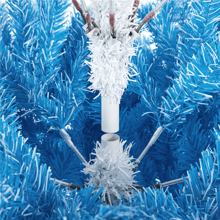 Free Shipping! Renwick 7.5ft Flocked Artificial Christmas Tree