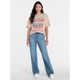 thumbnail image 2 of The Beatles Women's American Tour Graphic Tee, Sizes XXS-XXL, 2 of 5