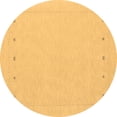 thumbnail image 1 of Ahgly Company Indoor Round Solid Brown Modern Area Rugs, 6' Round, 1 of 4