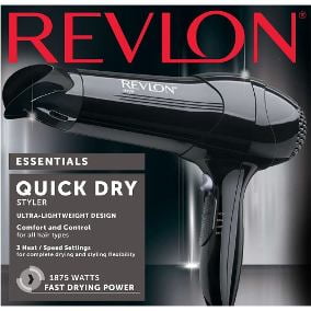 Secadora Revlon Negra RV408