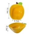 thumbnail image 2 of Plat à Sauce en Céramique Mini en Forme de Fruit Bol à Sauce Dessin Animé Plat de Service, 2 of 10
