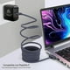 thumbnail image 2 of Mr. Gadgets Cargador 100w Compatible Con Magsafe 3 (2m) Pd 140w Magnético Trenzado Power Cube 100w Cargador Carga Ultra Rápida Pd Qc Gan, 4 Puertos, Compatible Con Macbook Air/ Pro M2 M3 M4 Color Azul, 2 of 7
