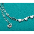 thumbnail image 4 of Pulsera de eslabones de plata de ley para mujer | Cadena pequeña ajustable | Elegante regalo de cumpleaños para San Valentín, 4 of 5