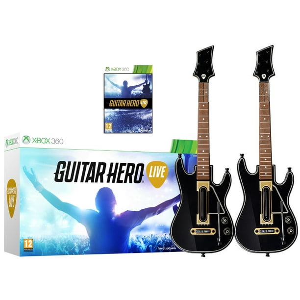 Guitar Hero Live 2-Pack Bundle - Xbox 360 - Walmart.com - Walmart.com