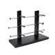 thumbnail image 3 of Wood Frame Display Stand Holder Organizer Black 3 kusrkot pantalla de gafas de sol, 3 of 8