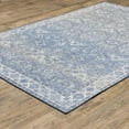 thumbnail image 4 of Oriental Weavers Myers Park Area Rug - MYP04 - 8'9" x 12' - in Blue/ Gray - Vintage Inspired, Stain Resistant, Family and Pet Friendly , Dining, Living Room Rug, 4 of 8