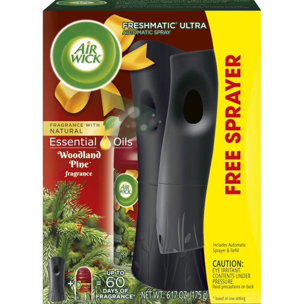 Air Wick Woodland Pine Freshmatic Ultra Automatic Air Freshener Spray