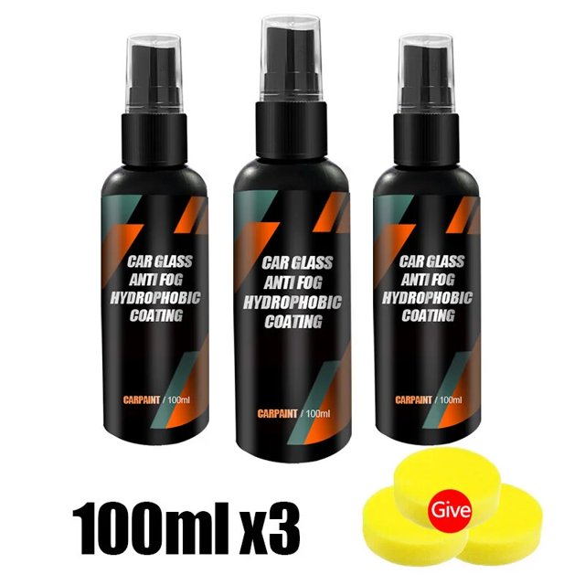 PULVERIZADOR repelente al agua para coche, revestimiento antilluvia para vidrio de coche, hidrofóbico, parabrisas líquido antilluvia, máscara de espejo, químico automático