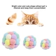 thumbnail image 4 of Pelotas hinchables de felpa, juguetes interactivos, pelotas coloridas para gatos, pelotas coloridas para gatos, pelotas elásticas coloridas, eficiencia óptima, 4 of 8