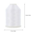 thumbnail image 2 of OFFIGAM White Polyester Sewing Thread, and Flexible for Hand and Machine Sewing Projects, 2 of 8