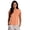 Cantaloupe, variant on Active Women's Short Sleeve High Low Soft V-Neck Tee