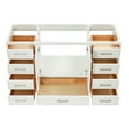 thumbnail image 6 of Ariel Stafford 60 Inch Single Sink Base Cabinet In White, 6 of 9