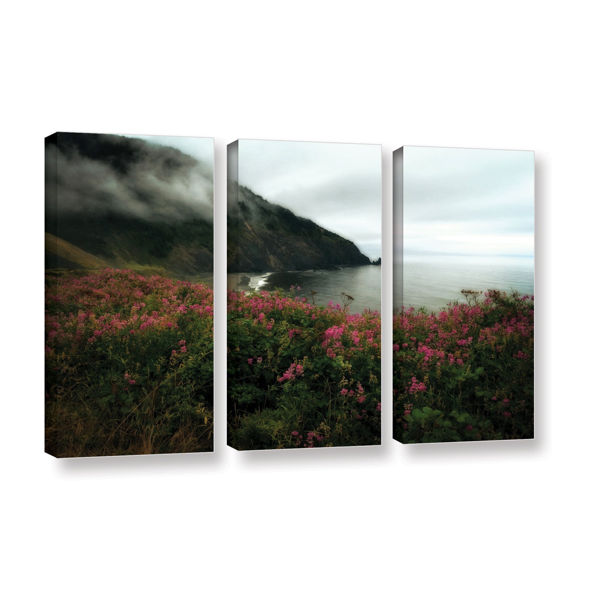 ArtWall Kevin Calkins "August in Oregon" 3-Piece Gallery-Wrapped Canvas Set