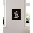 thumbnail image 5 of HAUS AND HUES Gum Poster Black David Michelangelo Poster Pictures for Bedroom Wall Decor Aesthetic Black Aesthetic Room Decor Black Pictures for Wall Decor (16” x 20” Unframed), 5 of 6
