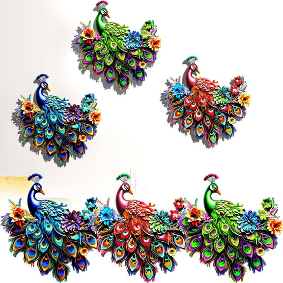 Clearance Under $10 Hanging Sculpture Craft Bird Wall Hanging Wall Art Bird Sculpture Crafts Bird Hanging Pendant Sculptures Bird Crafts Household Ornament Blue