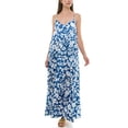 thumbnail image 5 of Nicole Miller Women's Maxi Slip Dress With Built In Bra, Sizes S-XL, 5 of 5