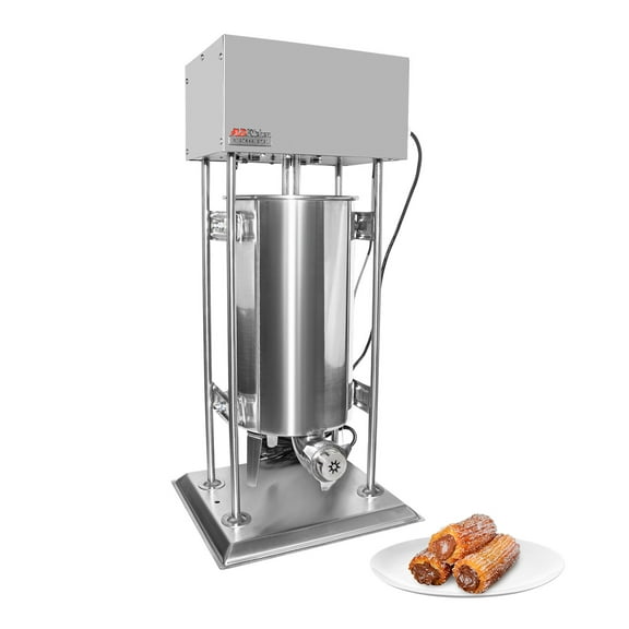 Churro Maker | Vertical Electric Type | Stainless Steel | 15L | Pedal Control