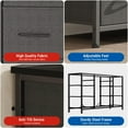 thumbnail image 5 of Emorefun TV Console Table for TV up to 55", Modern TV Stand with 10 Drawer & Sockets for Living Room, Gray, 5 of 7