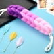 thumbnail image 4 of Toallas de Ducha Exfoliantes - Fibra y Esponja Multicolor, 55x8cm, para Limpieza Corporal, Exfoliar la Piel, Adecuadas para Adolescentes, Idea de Regalo, Diseño Único(3PC), 4 of 5