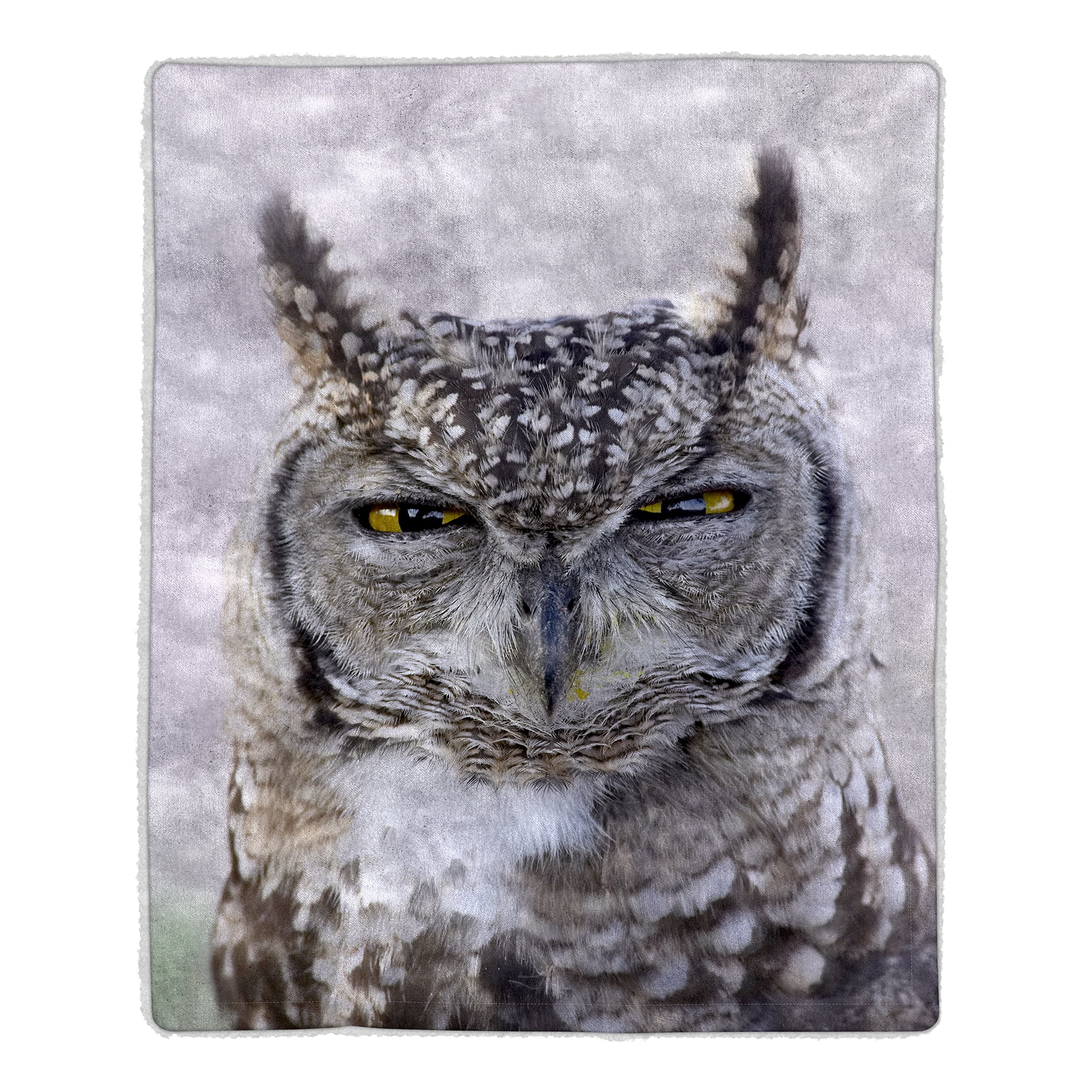 ALAZA Ethnic Owl Blanket Lightweight Soft Warm Throw Blanket Fit Sofa Couch Office Home Decor Suitable for All Season Size 60x90 Inches 