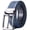 Navy/Black, variant on Marino Reversible Leather Belt For Men - Classic Dress Belt 1.25" Wide - With Removable Rotating Buckle