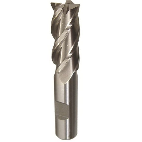 Qualtech DWCF351 1-3/8" X 3/4" HSS 4 Flute Single End Mill
