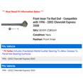 thumbnail image 2 of Front Inner Tie Rod End - Compatible with 1996 - 2002 Chevy Express 3500 1997 1998 1999 2000 2001, 2 of 2
