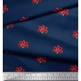 thumbnail image 3 of Soimoi Tissu Imprimé Floral Artistique 1 Yard 56 Inch Wide, 3 of 3