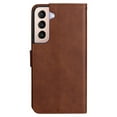 thumbnail image 3 of Nalacover Wallet Case for Samsung Galaxy S23 Plus, Card Slots Holder Magnetic Clasp Premium Luxury PU Leather Flip Folio Cover with Kickstand Wrist Strap Soft Silicone Shockproof Case,Brown, 3 of 7