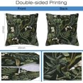 thumbnail image 4 of Spring Floral Throw Pillow Covers Set of 2 Green Herbs Botanical Pillow Covers 20x20 Inch Modern Farmhouse Home Decorative Pillow Cases Cushion Cover for Sofa Living Room Office, 4 of 6