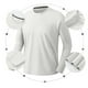 thumbnail image 4 of pstuiky camisa de manga larga para hombre, Camiseta informal de cuello redondo para hombre, camiseta deportiva informal falsa, camiseta de cuello redondo de manga larga Tops casuales para hombres l, 4 of 7