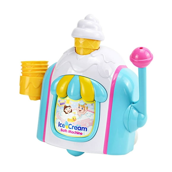 Kidstoy Toys for Ages 8-13 Ice Cream Children's Bathroom Water Play Toys Press Ice Cream Machine Bath Machine Toys for 1 Year Old Boy