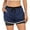 Dark blue, variant on YouLoveIt Women's Yoga Shorts Women Gym Running Jogging Activewear Sports Short Pants Double-layer High Waist Workout Yoga Shorts Quick-dry Running Sports Shorts with Pocket
